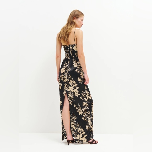 Brand new reformation Frankie Silk Dress - Picture 4 of 15